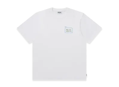 Mercedes Anchor inc. Name Badge Labels Tee "White"