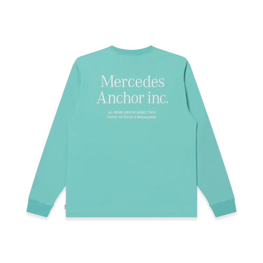 Mercedes Anchor inc. Logo L/S Tee "Hisui"