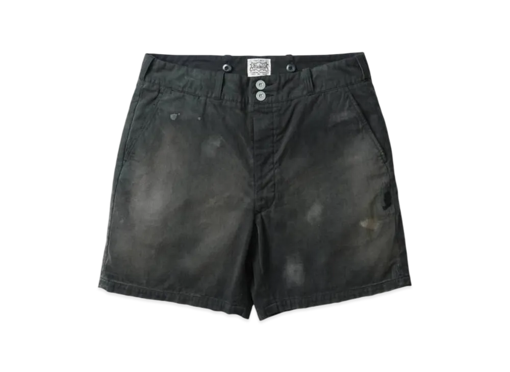 MADNESS 1960s Vintage Work Shorts "Black"