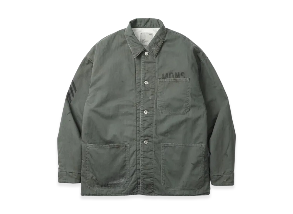 MADNESS Regenerated 40's P-47 Utility Padded Jacket "Charcoal"