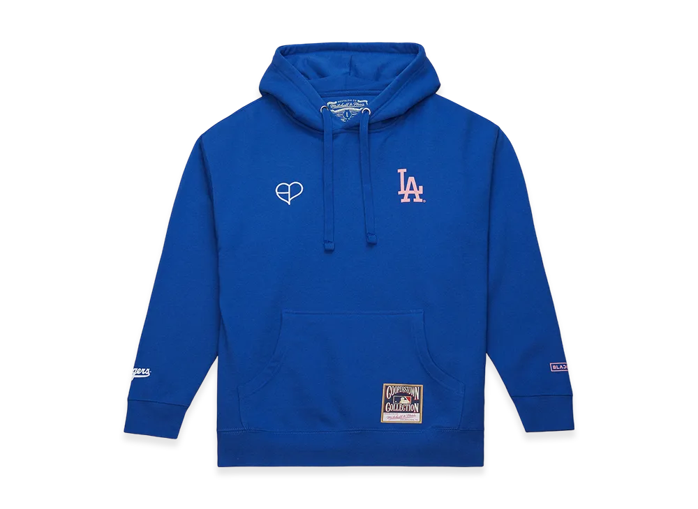 Mitchell & Ness x BLACKPINK Dodgers Hoodie "Blue"
