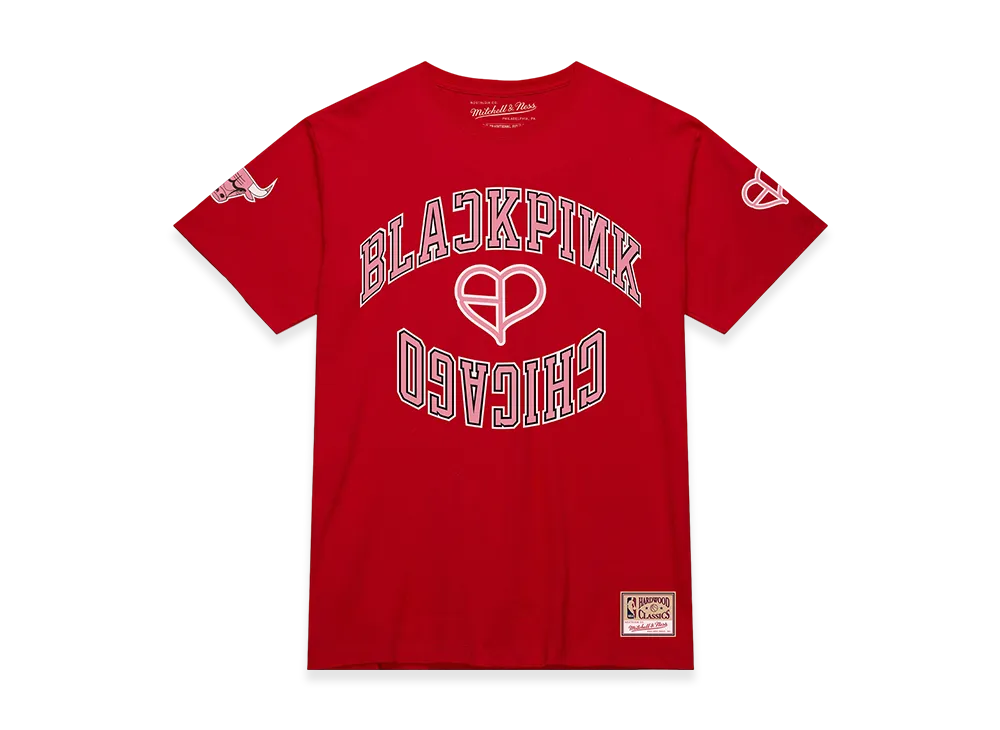 Mitchell & Ness x BLACKPINK Bulls Tee "Red"