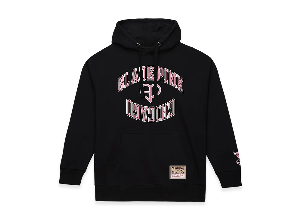Mitchell & Ness x BLACKPINK Bulls Hoodie "Black"