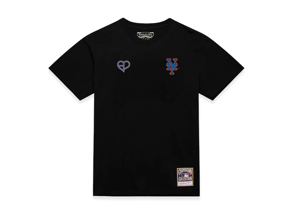 Mitchell & Ness x BLACKPINK Mets Tee "Black"