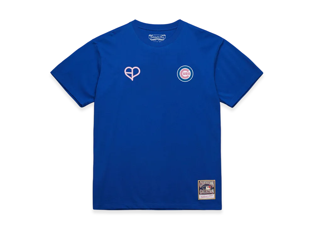 Mitchell & Ness x BLACKPINK Chicago Cubs Tee "Blue"