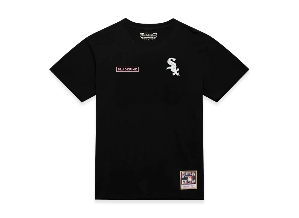 Mitchell & Ness x BLACKPINK White Sox Tee "Black"