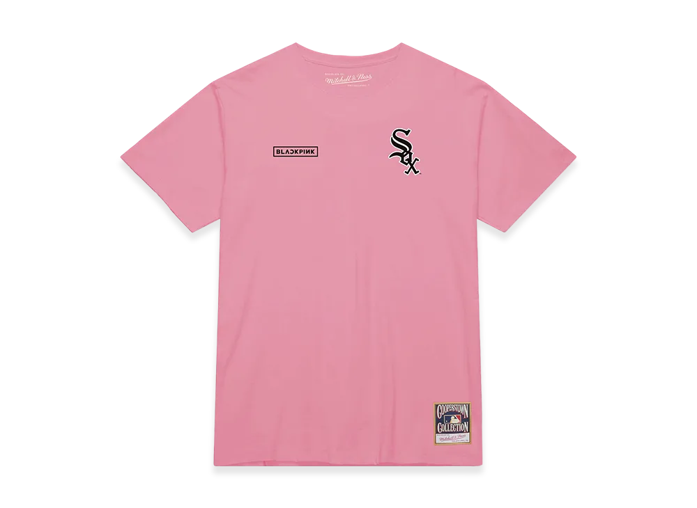 Mitchell & Ness x BLACKPINK White Sox Tee "Pink"