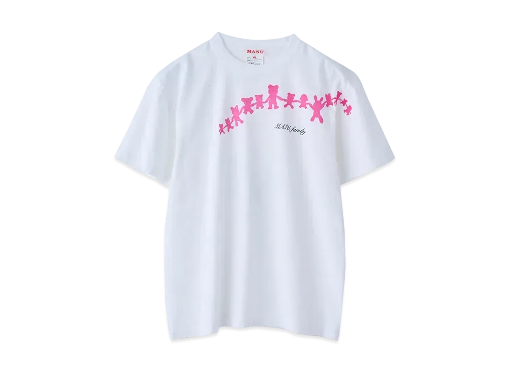 MASUFAMILY T-Shirt "White" MASS-CS1524