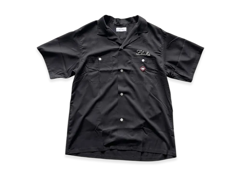MASSES Bowling Shirt S/S "Black"