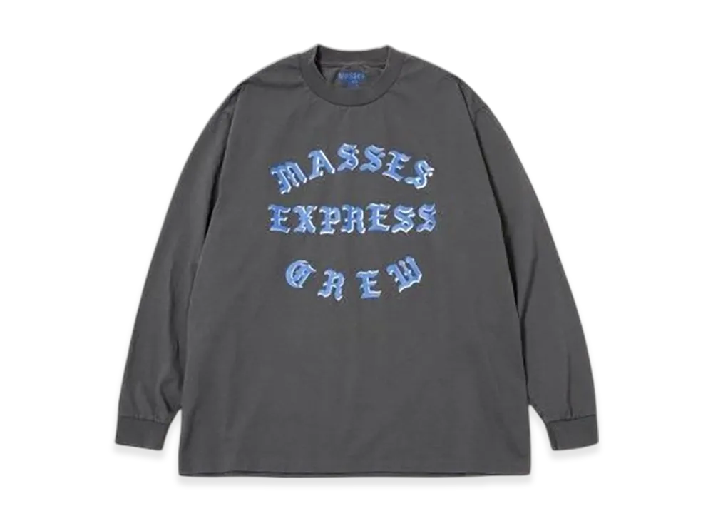 MASSES T-Shirt L/S Express "Charcoal"