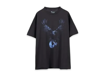 MASSES x Y's for men Round Neck Short Sleeve T D-1 "Black"