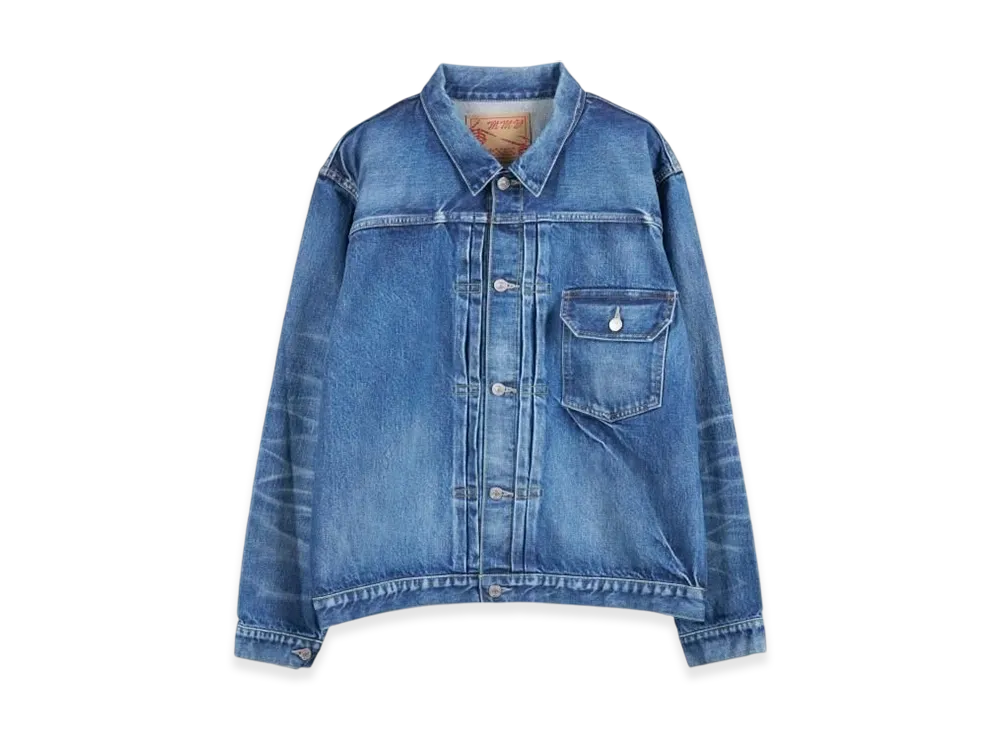 MASSES x Maison MIHARA YASUHIRO Denim Jacket Hard Wash "Indigo"