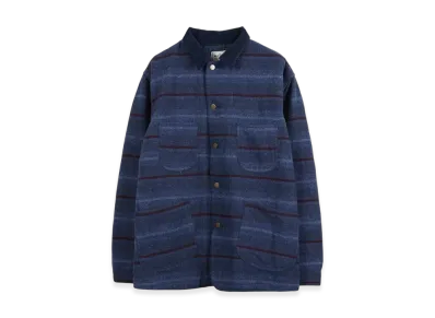 MASSES x Maison MIHARA YASUHIRO Wool Blanket Coverall "Navy"