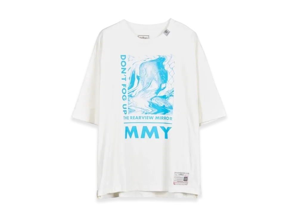 MASSES x Maison MIHARA YASUHIRO Don'T Fog Up Print T-Shirts "Black"