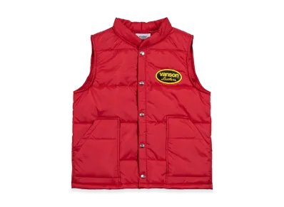 MASSES x VANSON Nylon Vest "Red"