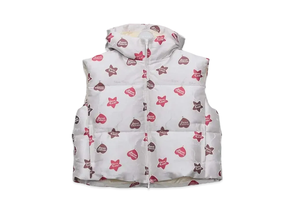 MASU x VERDY Falling Balloon Down Vest "White"