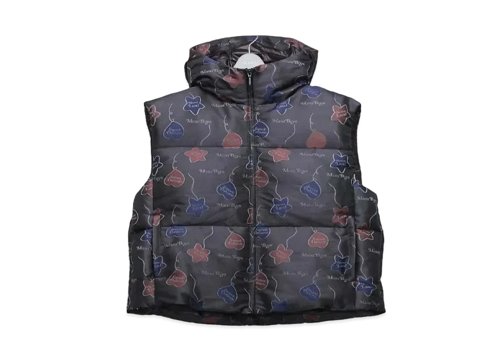 MASU x VERDY Falling Balloon Down Vest "Black"