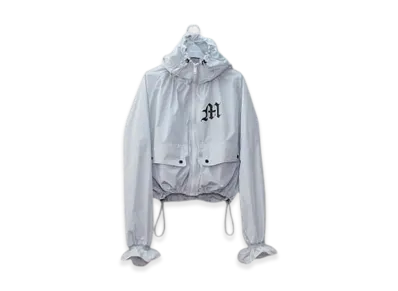 MASU Nylon Hooded Jacket "Light Gray"