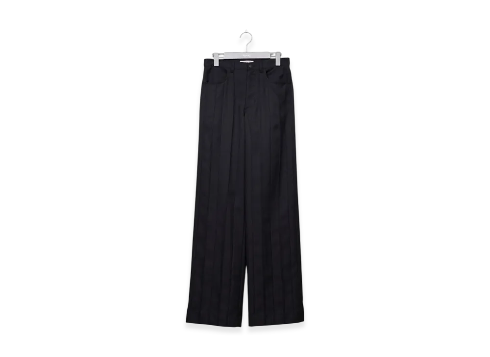 MASU Pleated Pants "Black"