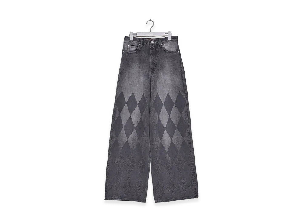 MASU MB Baggy Jeans Diamond "Black"