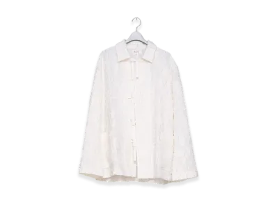 MASU Vick Camo Ribbon Shirt "White"