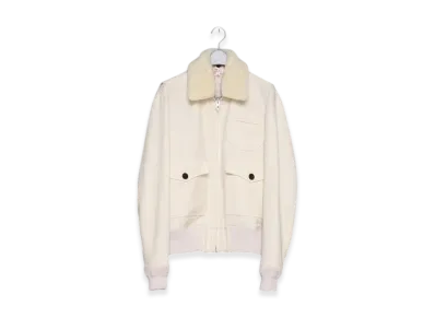MASU Sweet Pilot Flight Jacket "White"