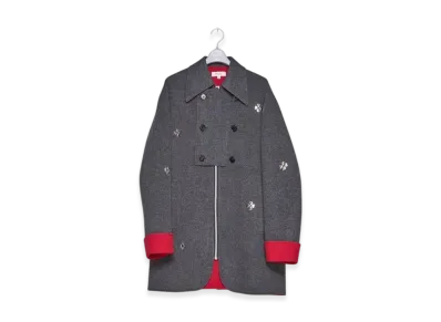 MASU Clover Zip-up Coat "Gray"