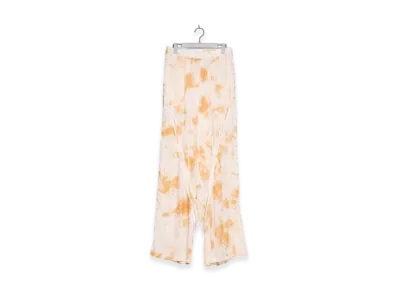 MASU Long Zip Easy Pants "White"