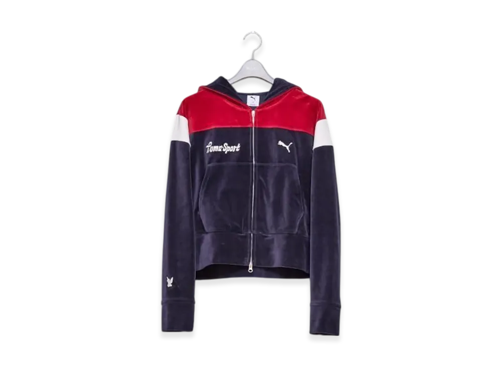 MASU x Puma T7 Short Track Hoodie "Dark Navy"