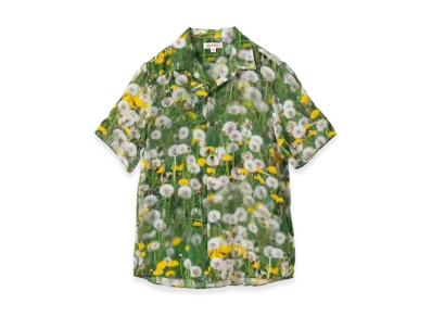 MASU Print Open Collar Shirt "Dandelion"