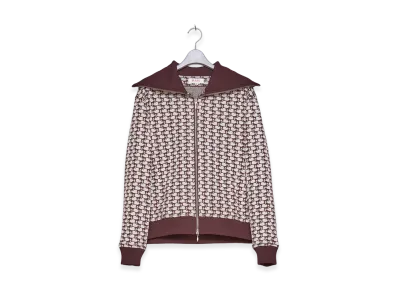 MASU Swan Monogram Track Jacket "Brown"
