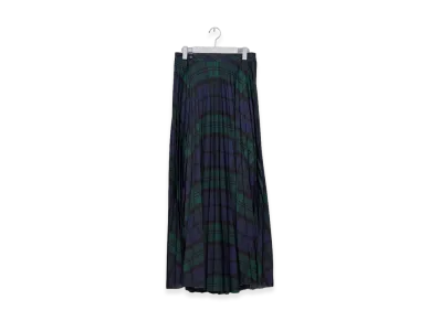 MASU Pleated Wrap Skirt "Green"