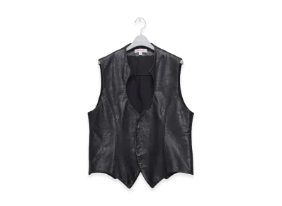 MASU Bat Leather Vest "Black"