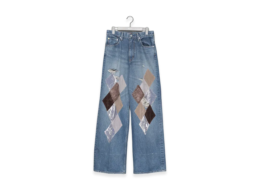 MASU MB Diamond Wide Jeans "Indigo"