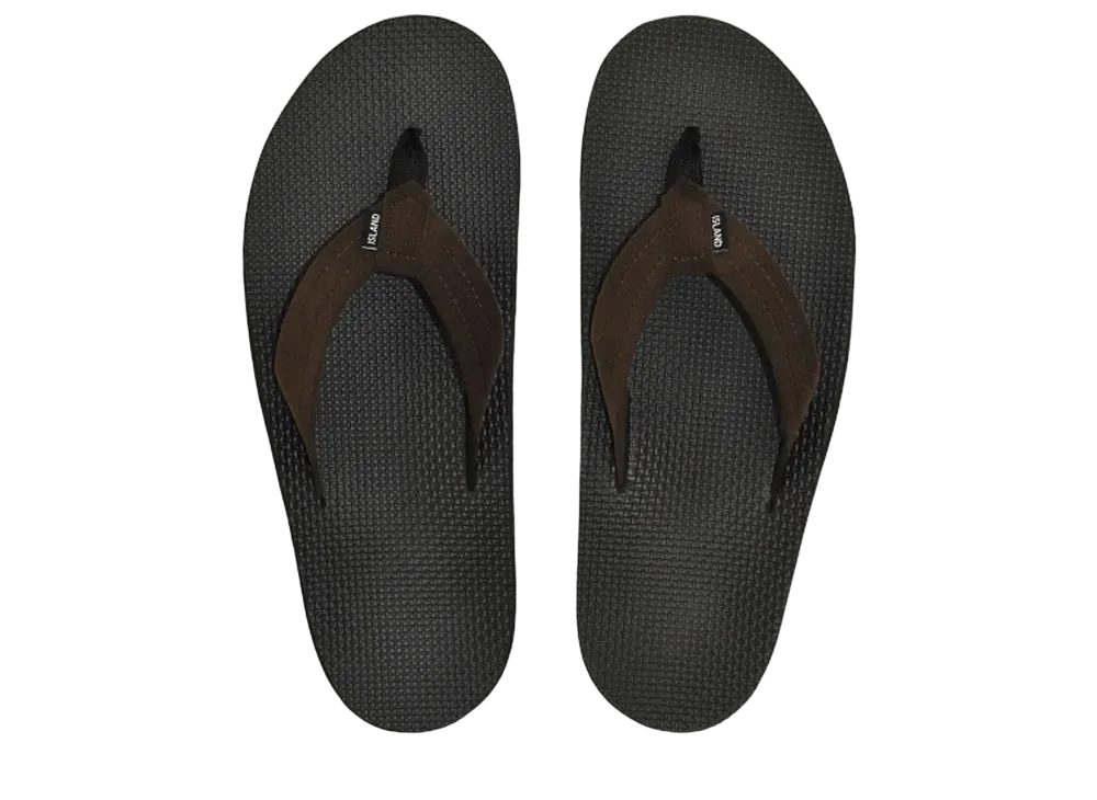 ISLAND SLIPPER Mauka Outdoor "Espresso" MAUKA