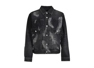 MASUBOYS Feather Denim Jacket "Black" MBFW-BLB124L