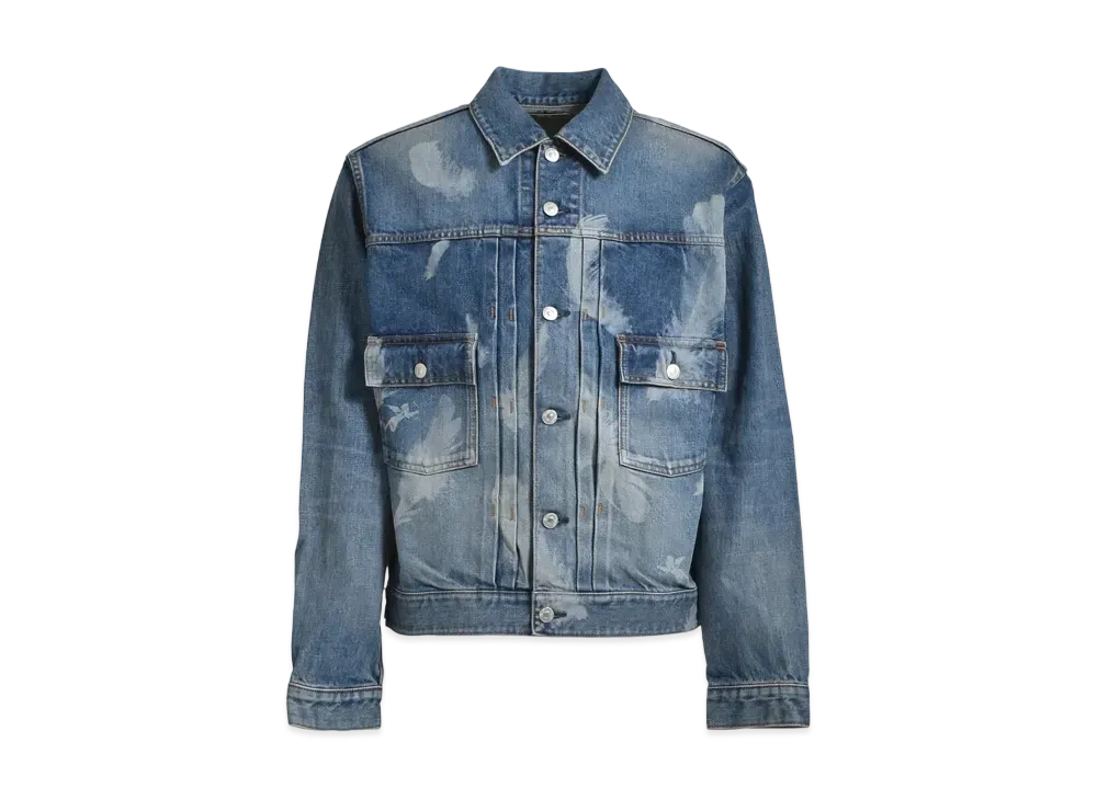 MASUBOYS Feather Denim Jacket "Indigo" MBFW-BLB124L