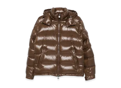 MONCLER Coats "Marrone"
