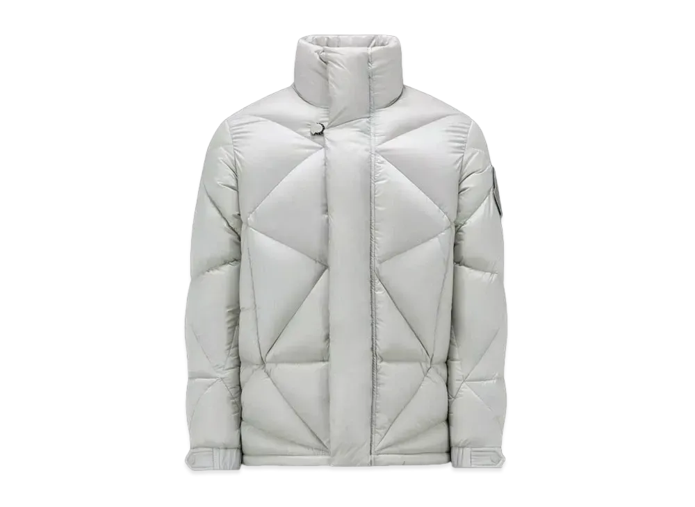 MONCLER x PHARRELL WILLIAMS Oak Short Down Jacket "Light Gray"