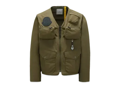 MONCLER x PHARRELL WILLIAMS Maple Short Down Jacket "Green"