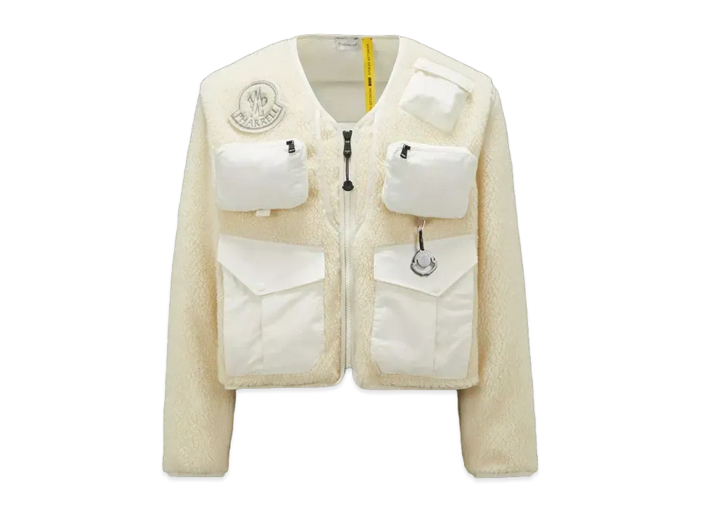 MONCLER x PHARRELL WILLIAMS Cardigan "Off White"