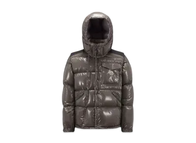 MONCLER x Karakorum Ripstop Short Down Jacket Mens "Gray"