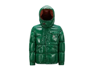 MONCLER x Karakorum Ripstop Short Down Jacket Mens "Green"