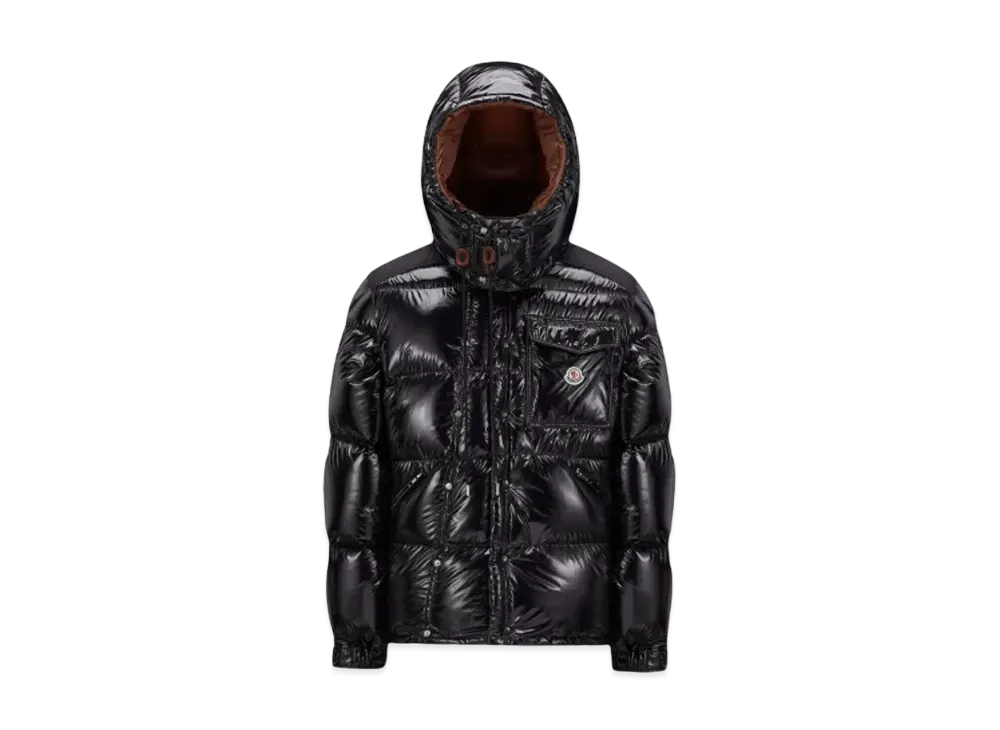 MONCLER x Karakorum Ripstop Short Down Jacket Mens "Black"