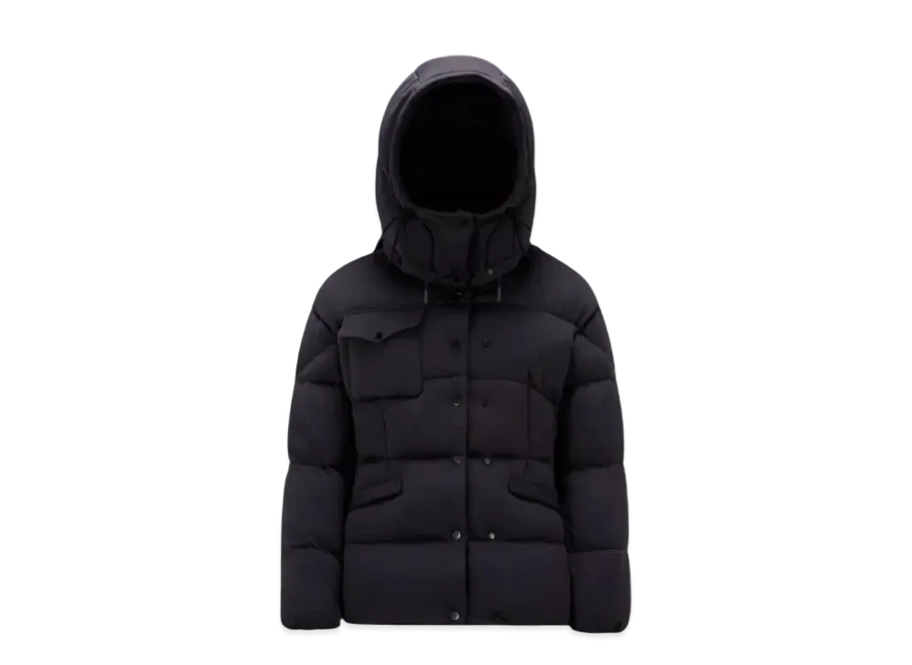 MONCLER x Karakorum Tech Jersey Short Down Jacket Ladies "Black"