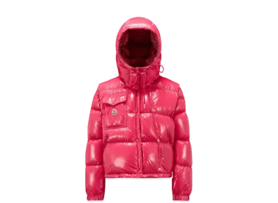 MONCLER x Karakorum Ripstop Short Down Jacket Ladies "Fuchsia"