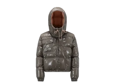 MONCLER x Karakorum Ripstop Short Down Jacket Ladies "Gray"