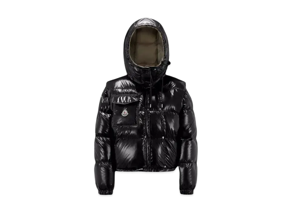 MONCLER x Karakorum Ripstop Short Down Jacket Ladies "Black"