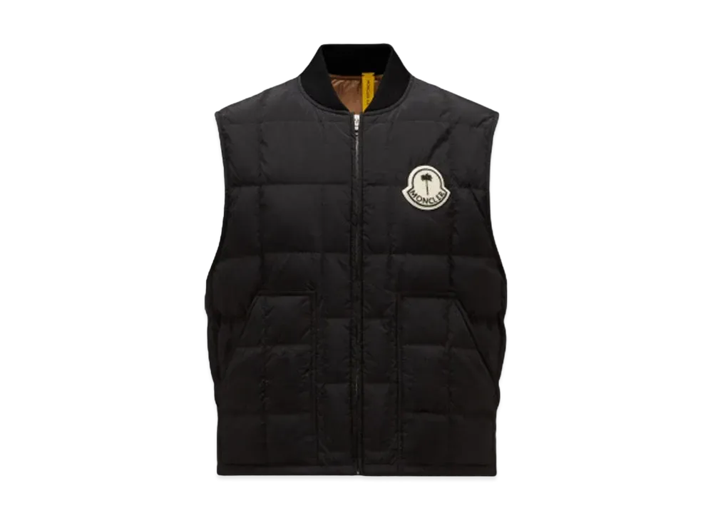 MONCLER X Palm Angels Pinwheel Down Gilet "Black"
