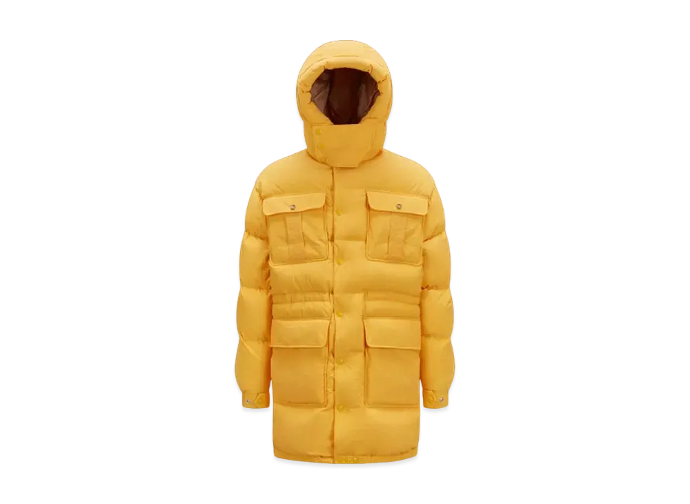 MONCLER X Palm Angels Pentaflake Long Down Jacket "Yelow"